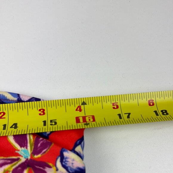 Urban Outfitters Out From Under Tropical Floral Bikini Set - Red, Yellow, Blue - Picture 2 of 8